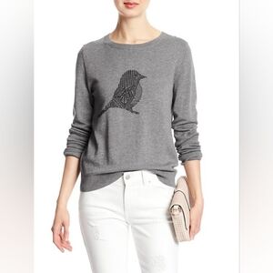 Banana Republic Intarsia Bird Sweater